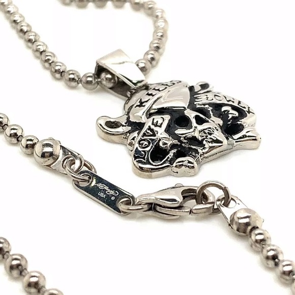 Authentic Ed Hardy UNISEX Love Kills Slowly SS - Picture 7 of 7